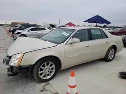 Salvage cars for sale at Grand Prairie, TX auction: 2010 Cadillac DTS Luxury Collection