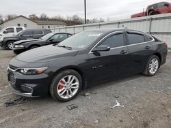 Salvage cars for sale at York Haven, PA auction: 2016 Chevrolet Malibu LT