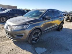 Carros salvage a la venta en subasta: 2017 Lincoln MKC Reserve