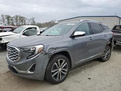 GMC salvage cars for sale: 2019 GMC Terrain Denali