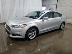 Salvage cars for sale from Copart Central Square, NY: 2016 Ford Fusion Titanium Phev