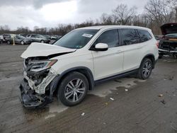 Salvage cars for sale at Ellwood City, PA auction: 2016 Honda Pilot EXL