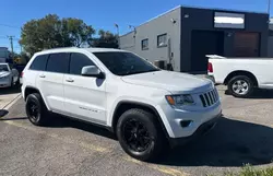 Jeep salvage cars for sale: 2015 Jeep Grand Cherokee Laredo