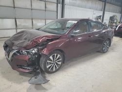 Salvage cars for sale at Des Moines, IA auction: 2021 Nissan Sentra SV