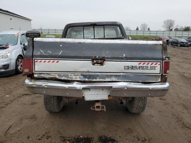 1986 Chevrolet K10