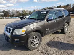 Salvage cars for sale from Copart Charles City, VA: 2006 Ford Explorer Limited