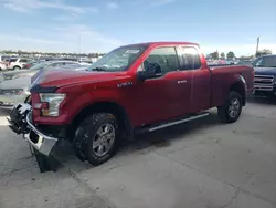 Salvage SUVs for sale at auction: 2017 Ford F150 Super Cab