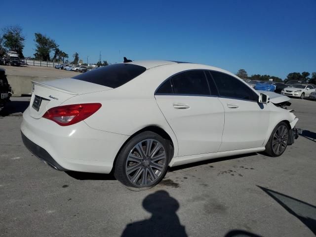 2017 Mercedes-Benz CLA 250 4matic