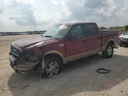 Ford salvage cars for sale: 2005 Ford F150 Supercrew