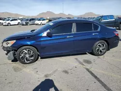 Salvage cars for sale at North Las Vegas, NV auction: 2016 Honda Accord LX