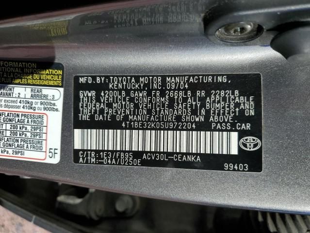 2005 Toyota Camry LE