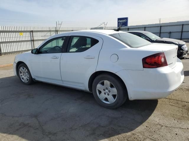 2012 Dodge Avenger SE