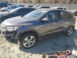 Honda salvage cars for sale: 2022 Honda HR-V LX