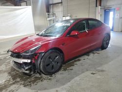 Salvage cars for sale at North Billerica, MA auction: 2022 Tesla Model 3