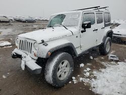 Salvage cars for sale at Brighton, CO auction: 2012 Jeep Wrangler Unlimited Rubicon