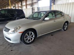 Infiniti Vehiculos salvage en venta: 2005 Infiniti G35