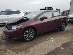 Salvage cars for sale at auction: 2014 Honda Civic EX