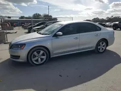 2014 Volkswagen Passat S en venta en Orlando, FL