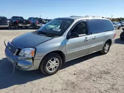 Salvage cars for sale at Indianapolis, IN auction: 2007 Ford Freestar SEL