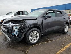 Salvage cars for sale at Woodhaven, MI auction: 2021 Chevrolet Blazer 2LT