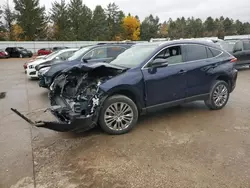 Salvage cars for sale at Eldridge, IA auction: 2022 Toyota Venza LE