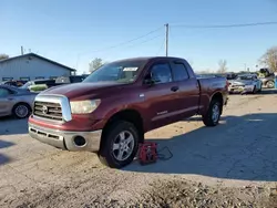 Vehiculos salvage en venta de Copart Pekin, IL: 2007 Toyota Tundra Double Cab SR5