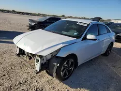 Salvage cars for sale at San Antonio, TX auction: 2023 Hyundai Elantra SEL