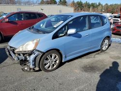 Honda salvage cars for sale: 2009 Honda FIT Sport