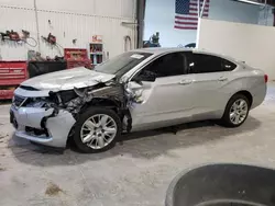 Salvage cars for sale at Greenwood, NE auction: 2017 Chevrolet Impala LS