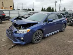 Subaru salvage cars for sale: 2017 Subaru WRX