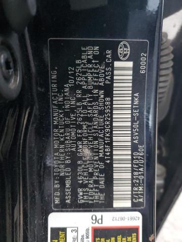 2012 Toyota Camry Base