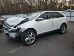 Salvage cars for sale at Glassboro, NJ auction: 2013 Ford Edge Limited