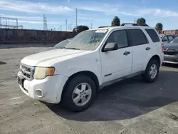 Salvage cars for sale at Wilmington, CA auction: 2008 Ford Escape XLT