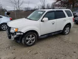 Ford salvage cars for sale: 2012 Ford Escape Limited