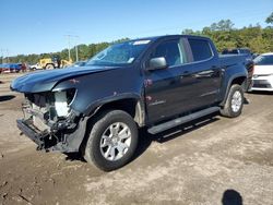 Chevrolet salvage cars for sale: 2017 Chevrolet Colorado LT