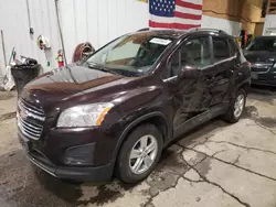 Vehiculos salvage en venta de Copart Anchorage, AK: 2015 Chevrolet Trax 1LT