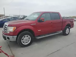 Salvage trucks for sale at Grand Prairie, TX auction: 2014 Ford F150 Supercrew