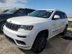 Jeep salvage cars for sale: 2019 Jeep Grand Cherokee Overland