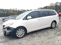 Salvage cars for sale at Ellenwood, GA auction: 2012 Toyota Sienna XLE