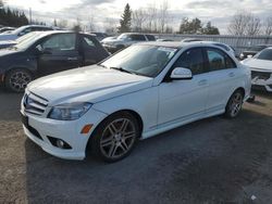 Mercedes-Benz salvage cars for sale: 2008 Mercedes-Benz C 350 4matic