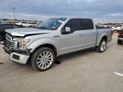 Ford salvage cars for sale: 2019 Ford F150 Supercrew