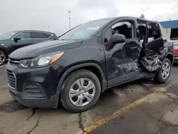 Chevrolet Vehiculos salvage en venta: 2017 Chevrolet Trax LS