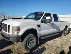 Salvage trucks for sale at Nisku, AB auction: 2009 Ford F350 Super Duty