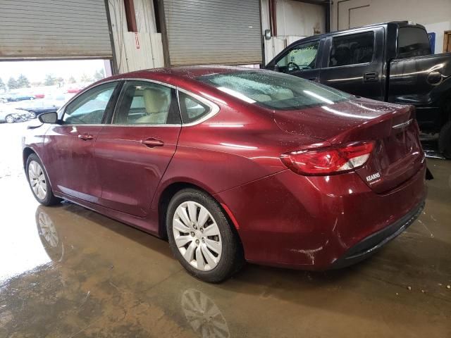 2015 Chrysler 200 LX