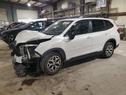 Salvage cars for sale at Eldridge, IA auction: 2022 Subaru Forester Premium