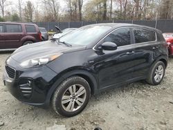 Salvage cars for sale at Waldorf, MD auction: 2018 KIA Sportage LX