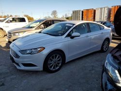 Ford Vehiculos salvage en venta: 2017 Ford Fusion SE