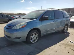 Salvage cars for sale at Fredericksburg, VA auction: 2006 Toyota Sienna LE