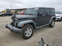 Salvage cars for sale at Temple, TX auction: 2015 Jeep Wrangler Unlimited Sport