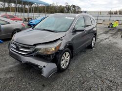 Salvage cars for sale at Spartanburg, SC auction: 2013 Honda CR-V EXL